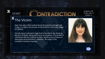 Contradiction Screenshot